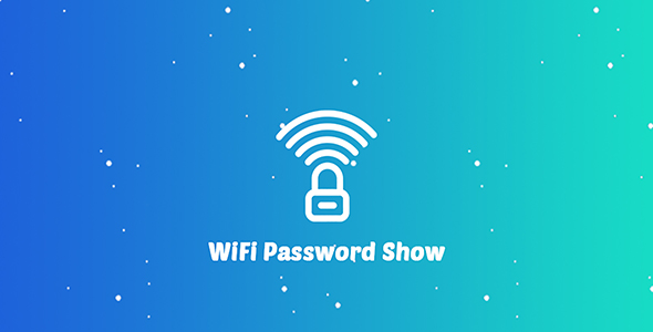 Mostra de senha wifi