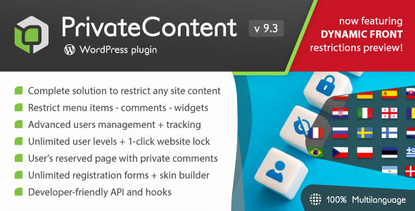 PrivateContent – plugin de conteúdo multinível