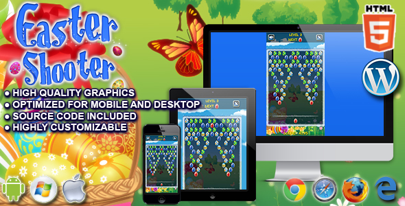 Atirador de Páscoa – jogo HTML5