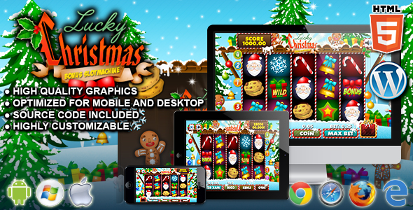 Slot Lucky Christmas – jogo de cassino html5