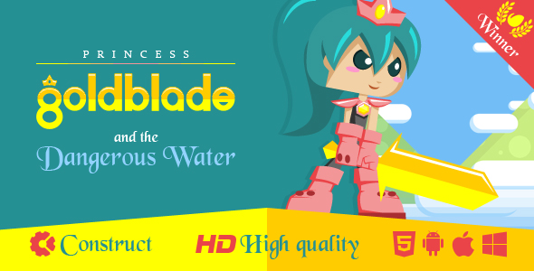 Princesa Goldblade e as águas perigosas