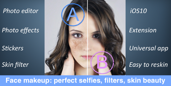 Maquiagem do rosto: selfies perfeitas, filtros, beleza da pele