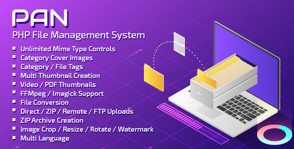 Pan Advanced PHP File Manager