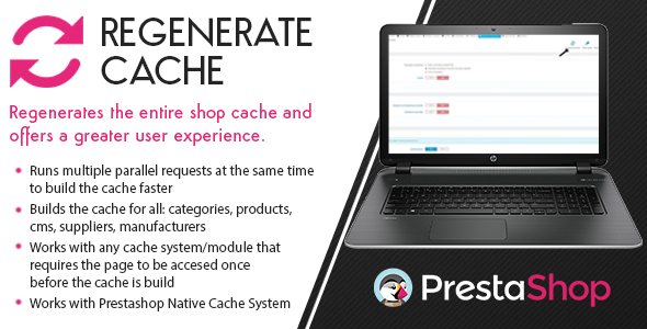 Prestashop regenera o cache