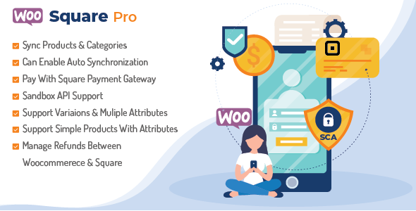 Sincronize quadrado e woocommerce