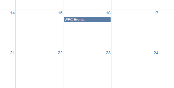 Eventos WPC