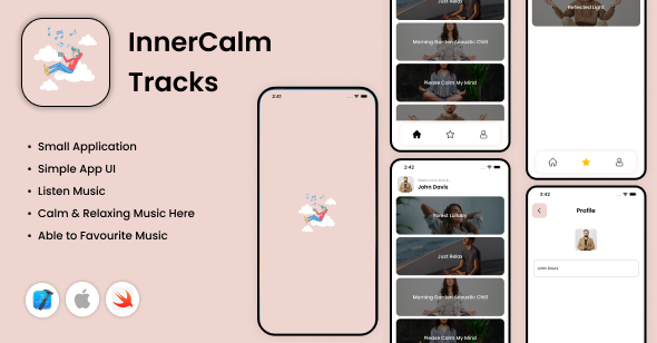 Faixas Innercalm – App Music IOS – Música de meditação