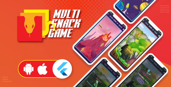 Multi Snake Game Android e iOS no Flutter 3.x