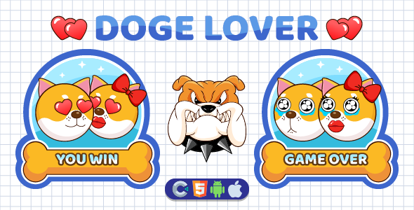 Premium Doge Lover – jogo HTML5, Construct 3