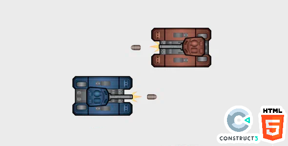 Tankbattle 2 jogador – jogo html5 – construto 3