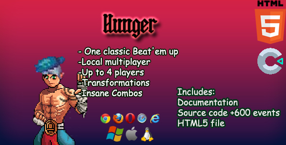 Fome – luta de rua – Construct3 (Capx3)