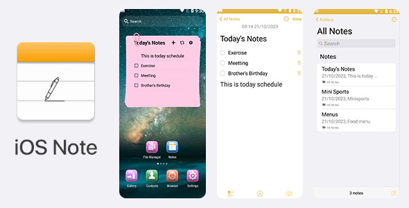 nota iOS