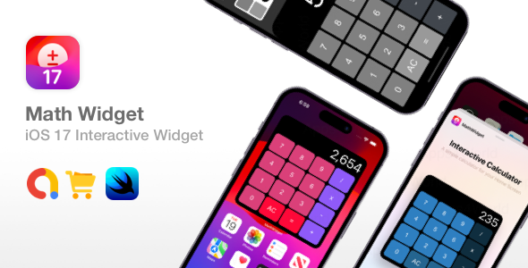 Widget de matemática – widget interativo do iOS 17