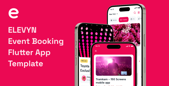 Modelo de App Flutter de Reserva de Eventos