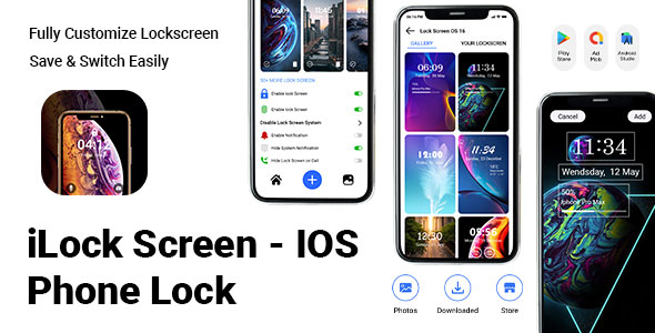 Tela de bloqueio iOS 16 – Tela de bloqueio iOS 15 – Tela de bloqueio para iPhone – KLCK – Tela de bloqueio para iPhone