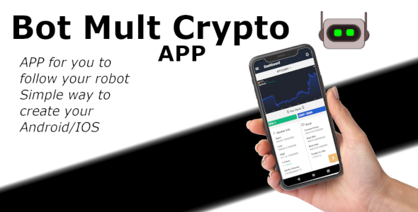 Aplicativo de bot de criptografia automática