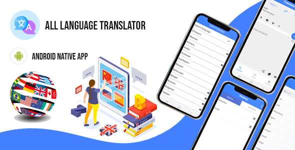 Tradutor de idiomas App Android nativo